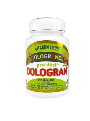 DOLOGRAN Dologranci Vitamin Immun für Kindern 60 Tabletten