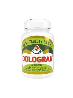 DOLOGRAN Mg, Ca, D3, C, K2 60 Tabletten