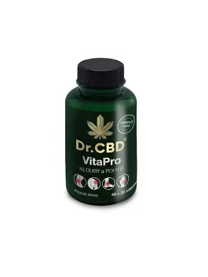 Dr. CBD VitaPro Gelenke und Bewegung 60 + 20 Kapseln