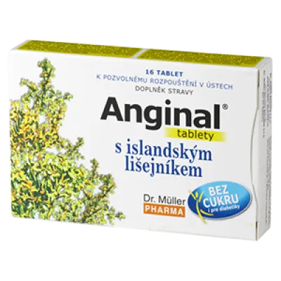 Dr. Müller Anginal mit Isländischem Moos 16 Tabletten