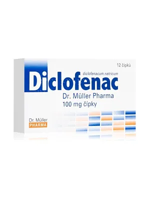 Dr. Müller Diclofenac 100 mg 12 Zäpfchen