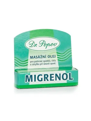 DR. POPOV Migrenol Roll-On Massageöl 6 ml