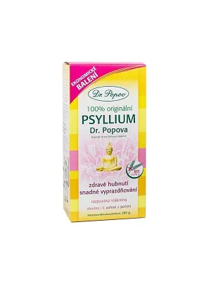 DR. POPOV Psyllium (Flohsamen) Indischer Ballaststoff 200 g
