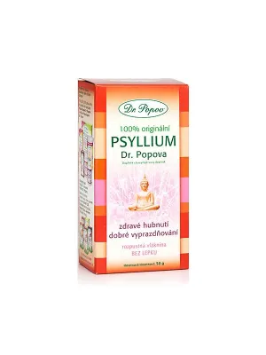 DR. POPOV Psyllium (Flohsamen) Indischer Ballaststoff 50 g