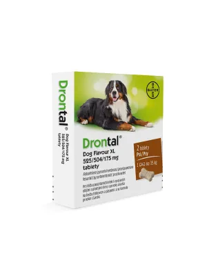 Drontal Dog Flavour XL 525/504/175 mg 2 Tabletten