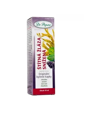Dr. Popov Kräutertropfen Schilddrüse reduziert 50 ml
