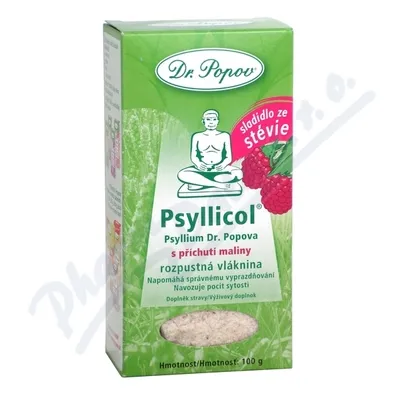 DR. POPOV Psyllicol Flohsamen 100 g Himbeere