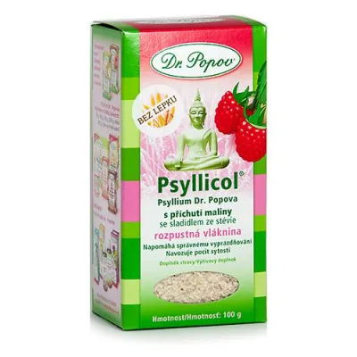 DR. POPOV Psyllicol Flohsamen 100 g Himbeere