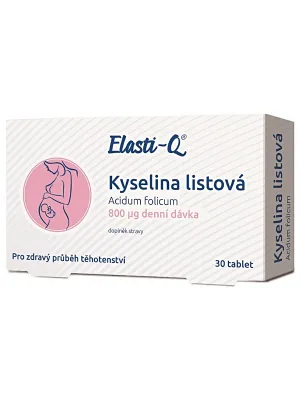 Elasti-Q Folsäure 800 mcg 30 Tabletten