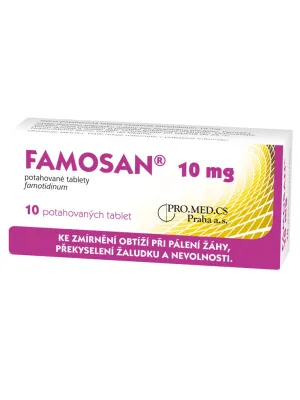 Famosan 10 mg Famotidin 10 Tabletten