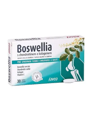 Favea Boswellia mit Chondroitin und Kollagen 30 Tabletten