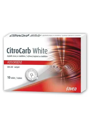 Favea CitroCarb White 10 Tabletten