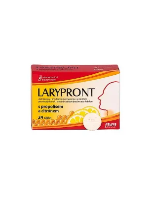 Favea Larypront mit Propolis und Zitrone 24 Tabletten