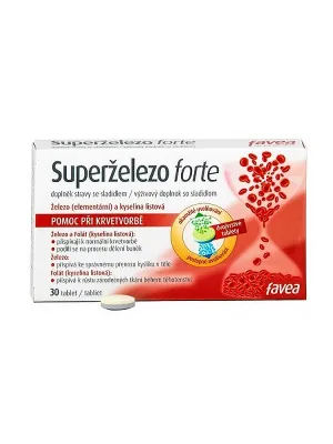 Favea Supereisen Forte 30 Tabletten