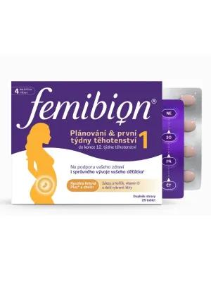 Femibion ​​1 Planung und die ersten Schwangerschaftswochen 28 Tabletten