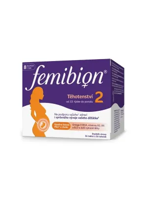 Femibion ​​2 Schwangerschaft 56 Tabletten + 56 Kapseln