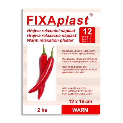 Fixaplast WARM wärmendes Pflaster 12x16 cm 2 Stück