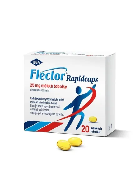 Flector Rapidcaps 25 mg 20 Weichkapseln