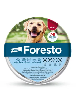 FORESTO 4.50 g + 2.03 g Halsband für Hunde über 8 kg