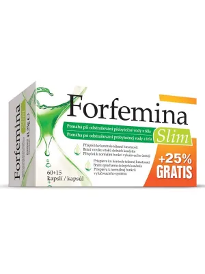 Forfemina Slim Körperentwässerung 25 % GRATIS 75 Kapseln