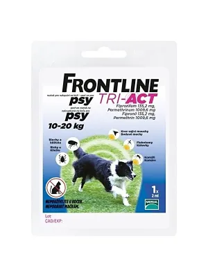 Frontline Tri-Act Hunde 10-20 kg Spot-On Pipette 1 x 2 ml
