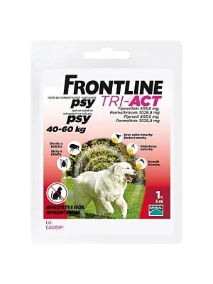Frontline Tri-Act Hunde 40-60 kg Spot-On Pipette 1 x 6 ml