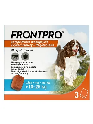 Frontpro 68 mg Hund 10-25 kg 3 Kautabletten