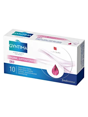 Fytofontana Gyntima Vaginalzäpfchen Deo 10 Stück