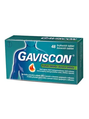 Gaviscon 48 Kautabletten