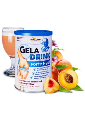 Geladrink Forte Hyal Pulvergetränk Pfirsich 420 g