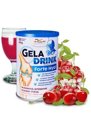 Geladrink Forte Hyal Pulvergetränk Sauerkirsche 420 g