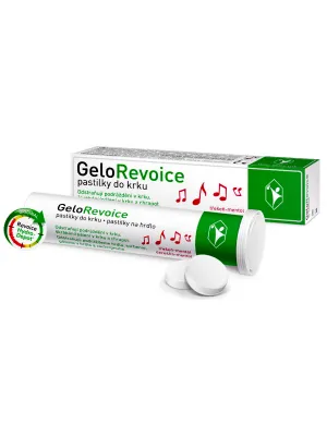 GeloRevoice Halspastillen Kirsche-Menthol 20 Stück