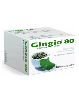 Gingio 80 mg 120 Tabletten