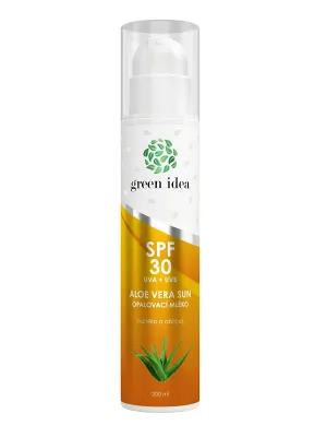 Green Idea Aloe vera sun - Sonnenschutzlotion LSF 30 UVA + UVB