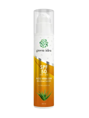 Green Idea Aloe vera sun - Sonnenschutzlotion LSF 50 UVA + UVB