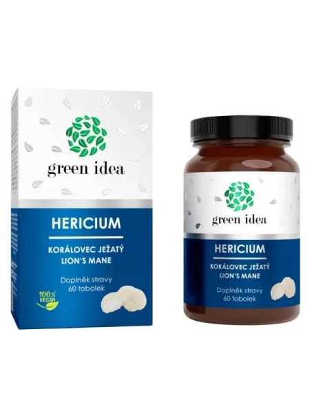 Green idea Hericium - Igel-Stachelbart 60 Kapseln