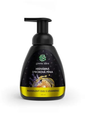 Green idea Seiden-Duschschaum - Mandelöl mit Lavendel 300 ml