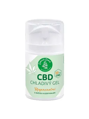 Grüne Erde (Zelená Země) CBD Kühlgel 50 g