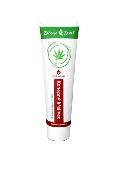Grüne Erde (Zelená Země) Hanf-Wärmesalbe - wärmende Hanfsalbe 100 ml
