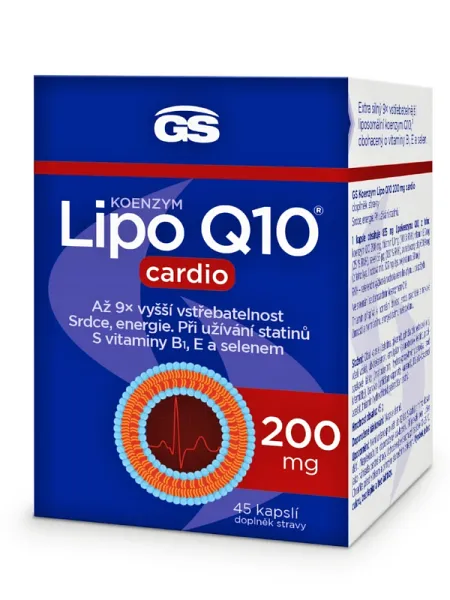 GS Coenzym Lipo Q10 Cardio 200 mg 45 Kapseln