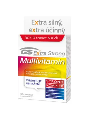 GS Extra Strong Multivitamin 30+10 Tabletten