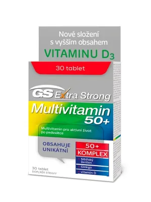 GS Extra Strong Multivitamin 50+ 30 Tabletten