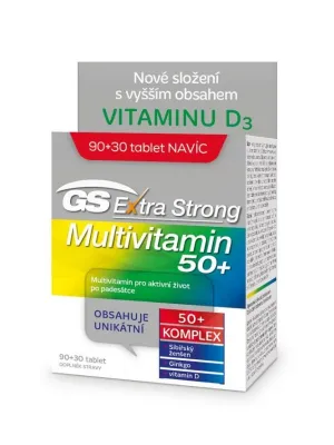 GS Extra Strong Multivitamin 50+ 90+30 Tabletten