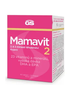 GS Mamavit 2 Schwangerschaft und Stillzeit 30 Tabletten + 30 Kapseln
