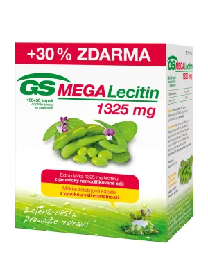 GS Mega Lecithin 1325 mg 100 + 30 Kapseln
