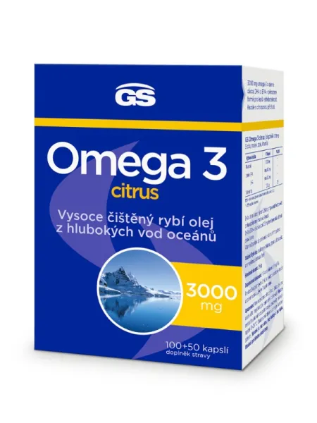 GS Omega 3 Citrus 100+50 Kapseln