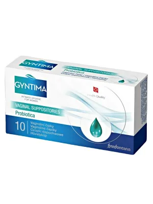 Fytofontana Gyntima Vaginalzäpfchen Probiotica 10 Stück