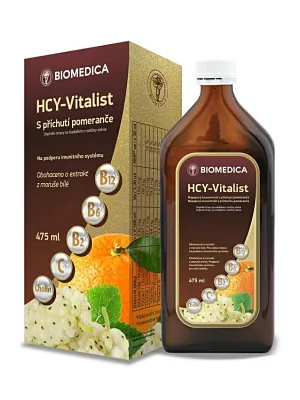 HCY-Vitalist Biomedica mit Orangengeschmack 475 ml