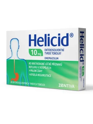 Helicid 10 mg Omeprazol 28 Hartkapseln