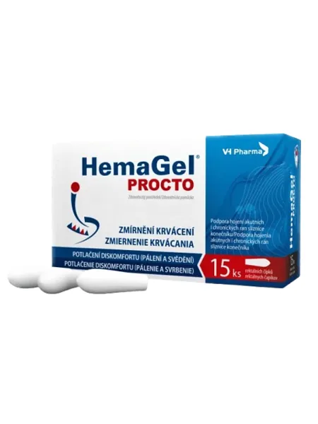 Hemagel PROCTO Zäpfchen 15 Stück